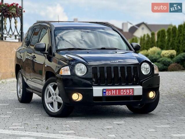 Чорний Джип Compass, об'ємом двигуна 2.4 л та пробігом 230 тис. км за 7550 $, фото 1 на Automoto.ua