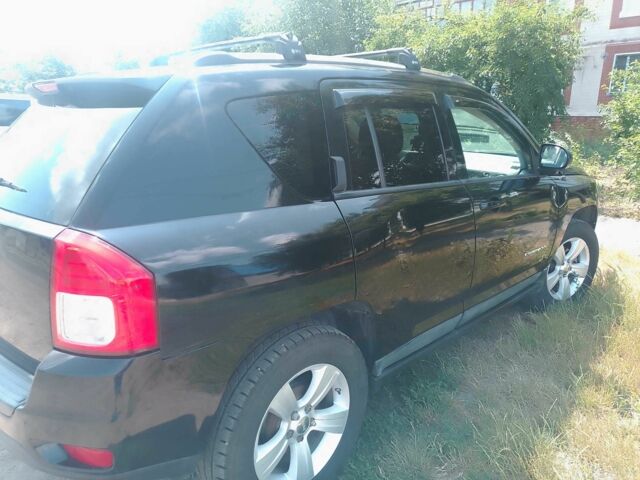 Черный Джип Компас, объемом двигателя 2 л и пробегом 210 тыс. км за 9000 $, фото 10 на Automoto.ua