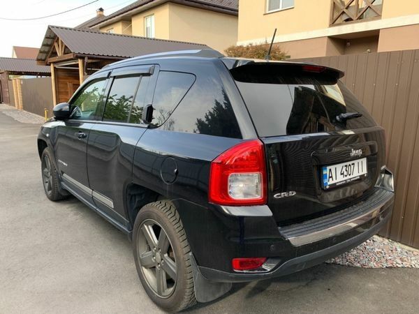 Черный Джип Компас, объемом двигателя 2.2 л и пробегом 230 тыс. км за 9500 $, фото 3 на Automoto.ua
