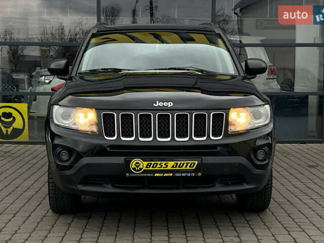 Чорний Джип Compass, об'ємом двигуна 2.14 л та пробігом 185 тис. км за 10900 $, фото 1 на Automoto.ua
