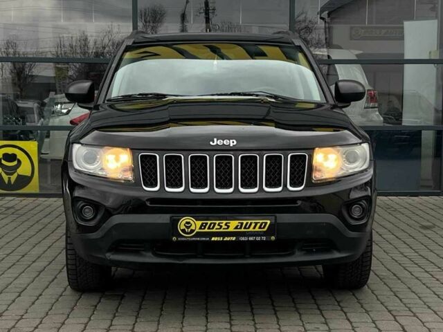 Черный Джип Компас, объемом двигателя 2.2 л и пробегом 185 тыс. км за 10900 $, фото 1 на Automoto.ua