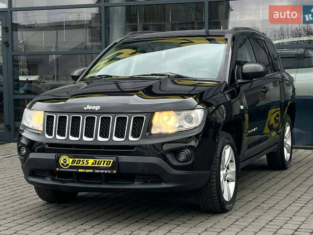 Чорний Джип Compass, об'ємом двигуна 2.14 л та пробігом 185 тис. км за 10900 $, фото 2 на Automoto.ua