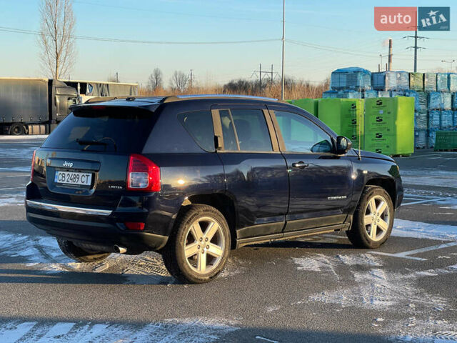 Черный Джип Компас, объемом двигателя 2.4 л и пробегом 208 тыс. км за 8800 $, фото 6 на Automoto.ua