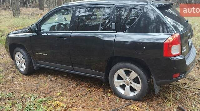 Черный Джип Компас, объемом двигателя 2.36 л и пробегом 198 тыс. км за 8700 $, фото 17 на Automoto.ua