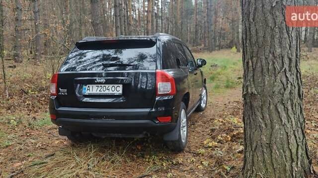 Черный Джип Компас, объемом двигателя 2.36 л и пробегом 198 тыс. км за 8700 $, фото 10 на Automoto.ua