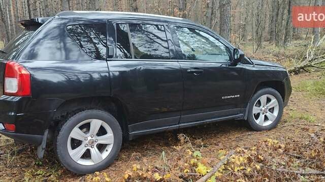 Черный Джип Компас, объемом двигателя 2.36 л и пробегом 198 тыс. км за 8700 $, фото 12 на Automoto.ua