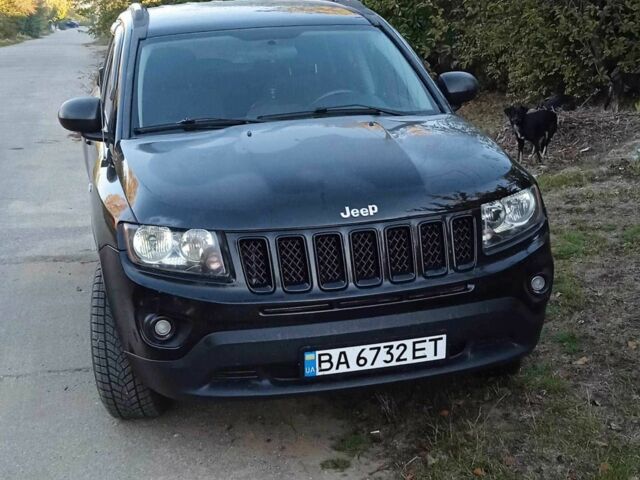 Черный Джип Компас, объемом двигателя 2.4 л и пробегом 250 тыс. км за 7300 $, фото 1 на Automoto.ua
