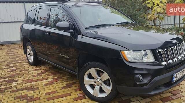 Черный Джип Компас, объемом двигателя 2.36 л и пробегом 198 тыс. км за 8700 $, фото 20 на Automoto.ua