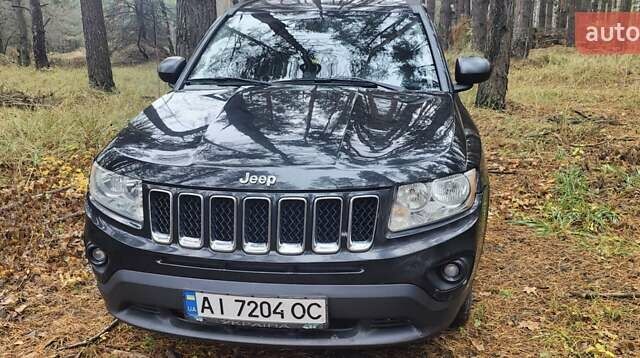 Черный Джип Компас, объемом двигателя 2.36 л и пробегом 198 тыс. км за 8700 $, фото 8 на Automoto.ua