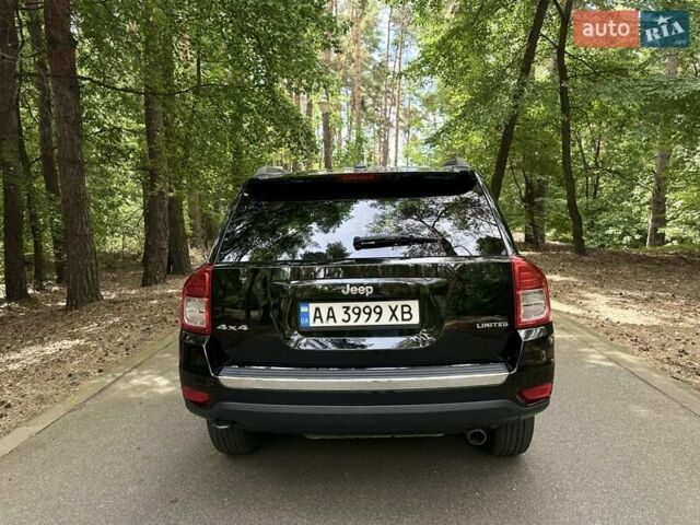 Черный Джип Компас, объемом двигателя 2.36 л и пробегом 265 тыс. км за 9800 $, фото 5 на Automoto.ua