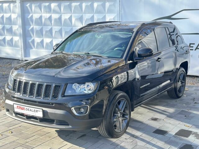 Черный Джип Компас, объемом двигателя 2.4 л и пробегом 266 тыс. км за 10990 $, фото 2 на Automoto.ua