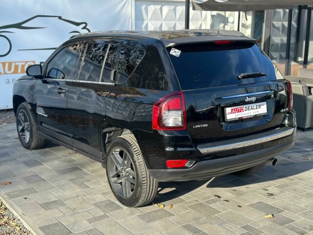 Черный Джип Компас, объемом двигателя 2.4 л и пробегом 266 тыс. км за 10990 $, фото 4 на Automoto.ua