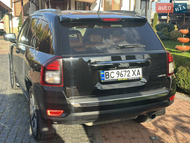 Черный Джип Компас, объемом двигателя 2.4 л и пробегом 176 тыс. км за 9400 $, фото 9 на Automoto.ua