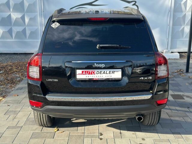 Черный Джип Компас, объемом двигателя 2.4 л и пробегом 266 тыс. км за 10990 $, фото 6 на Automoto.ua