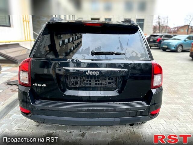 Черный Джип Компас, объемом двигателя 24 л и пробегом 270 тыс. км за 9000 $, фото 1 на Automoto.ua