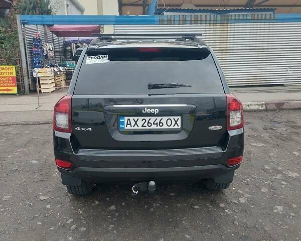 Черный Джип Компас, объемом двигателя 2.36 л и пробегом 176 тыс. км за 9500 $, фото 5 на Automoto.ua