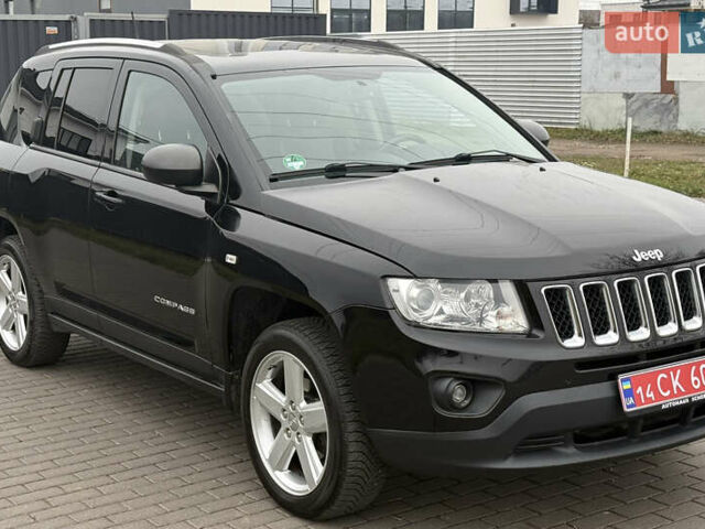 Черный Джип Компас, объемом двигателя 2.2 л и пробегом 146 тыс. км за 10900 $, фото 2 на Automoto.ua