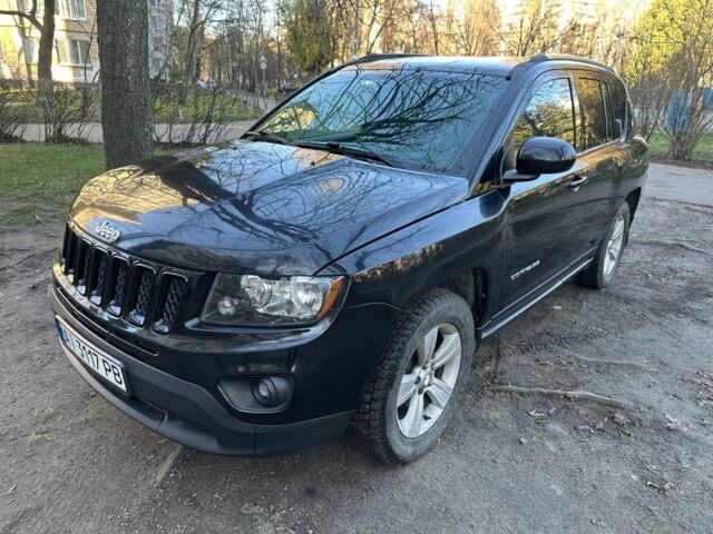 Черный Джип Компас, объемом двигателя 2.4 л и пробегом 180 тыс. км за 11200 $, фото 2 на Automoto.ua