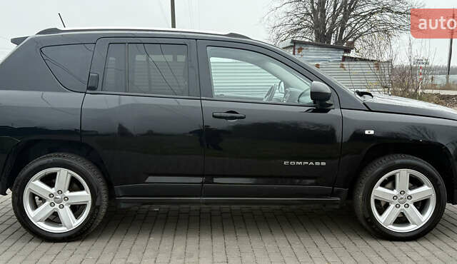 Черный Джип Компас, объемом двигателя 2.2 л и пробегом 146 тыс. км за 10900 $, фото 3 на Automoto.ua