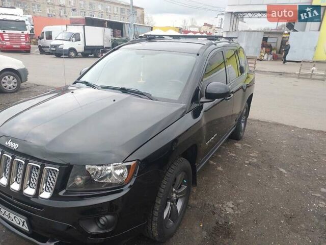 Черный Джип Компас, объемом двигателя 2.36 л и пробегом 176 тыс. км за 9500 $, фото 3 на Automoto.ua