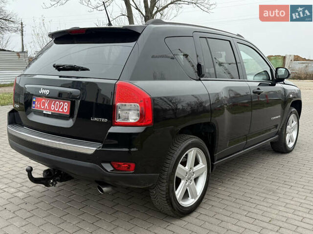 Черный Джип Компас, объемом двигателя 2.2 л и пробегом 146 тыс. км за 10900 $, фото 4 на Automoto.ua