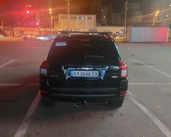 Черный Джип Компас, объемом двигателя 2.36 л и пробегом 176 тыс. км за 9500 $, фото 13 на Automoto.ua