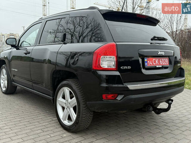 Черный Джип Компас, объемом двигателя 2.2 л и пробегом 146 тыс. км за 10900 $, фото 5 на Automoto.ua