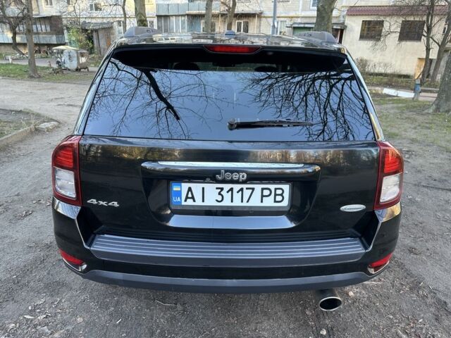 Черный Джип Компас, объемом двигателя 2.4 л и пробегом 180 тыс. км за 11200 $, фото 5 на Automoto.ua