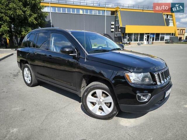 Черный Джип Компас, объемом двигателя 2.36 л и пробегом 173 тыс. км за 9990 $, фото 11 на Automoto.ua