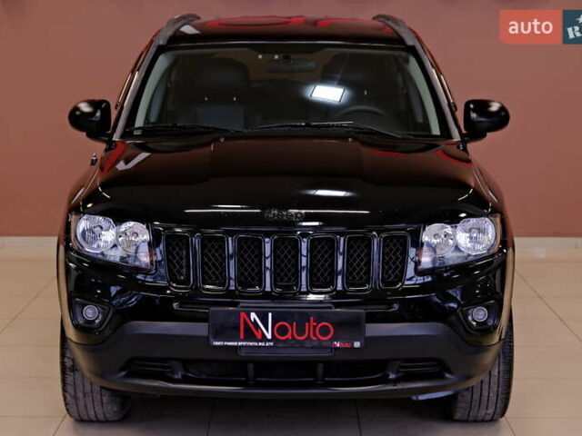 Черный Джип Компас, объемом двигателя 2.36 л и пробегом 121 тыс. км за 9900 $, фото 1 на Automoto.ua