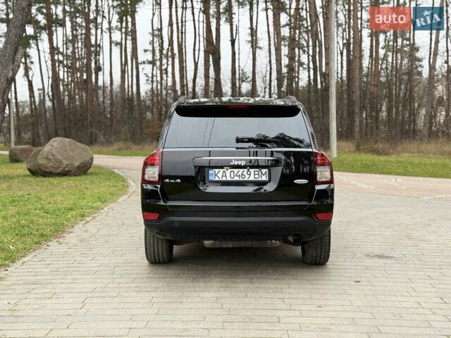 Черный Джип Компас, объемом двигателя 2.36 л и пробегом 211 тыс. км за 9350 $, фото 12 на Automoto.ua