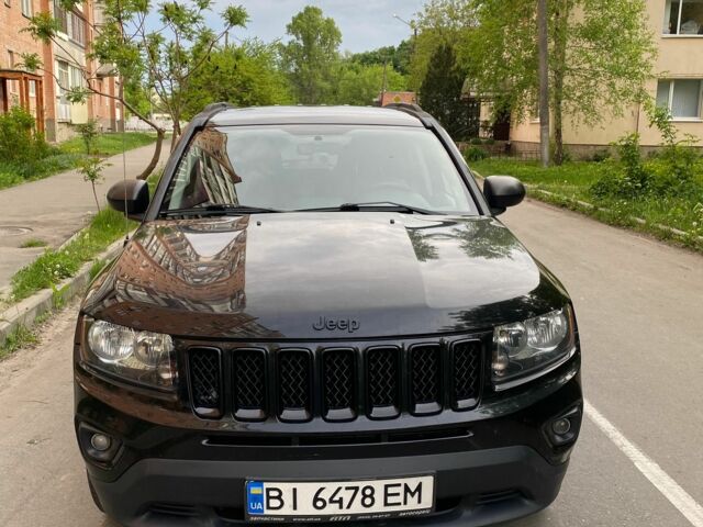 Чорний Джип Compass, об'ємом двигуна 2 л та пробігом 133 тис. км за 10000 $, фото 1 на Automoto.ua