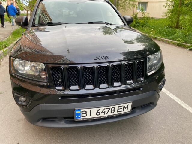 Чорний Джип Compass, об'ємом двигуна 2 л та пробігом 133 тис. км за 10000 $, фото 3 на Automoto.ua