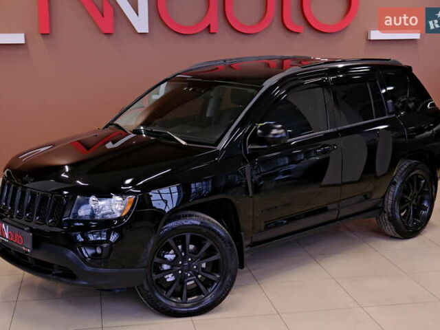 Черный Джип Компас, объемом двигателя 2.36 л и пробегом 121 тыс. км за 9900 $, фото 8 на Automoto.ua