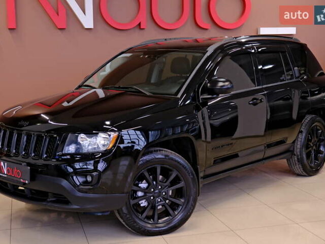 Черный Джип Компас, объемом двигателя 2.36 л и пробегом 121 тыс. км за 9900 $, фото 9 на Automoto.ua
