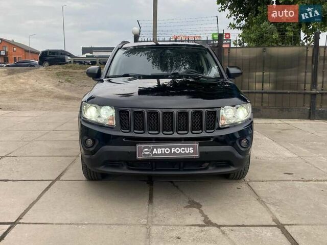 Чорний Джип Compass, об'ємом двигуна 2 л та пробігом 133 тис. км за 10290 $, фото 1 на Automoto.ua