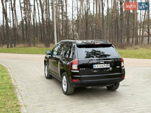 Черный Джип Компас, объемом двигателя 2.36 л и пробегом 211 тыс. км за 9350 $, фото 13 на Automoto.ua