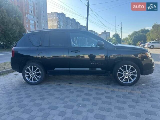 Черный Джип Компас, объемом двигателя 2.36 л и пробегом 175 тыс. км за 10750 $, фото 3 на Automoto.ua