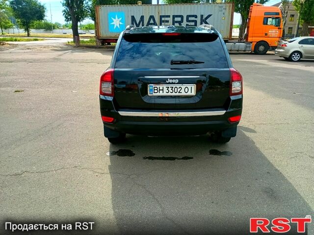 Черный Джип Компас, объемом двигателя 2 л и пробегом 180 тыс. км за 9800 $, фото 2 на Automoto.ua