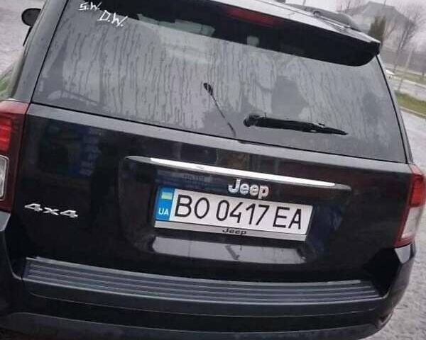 Черный Джип Компас, объемом двигателя 2.36 л и пробегом 188 тыс. км за 9300 $, фото 3 на Automoto.ua