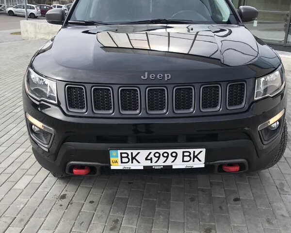 Черный Джип Компас, объемом двигателя 2.4 л и пробегом 100 тыс. км за 18500 $, фото 6 на Automoto.ua