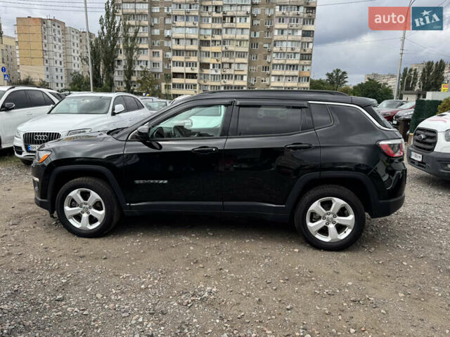 Черный Джип Компас, объемом двигателя 2.4 л и пробегом 49 тыс. км за 16900 $, фото 7 на Automoto.ua