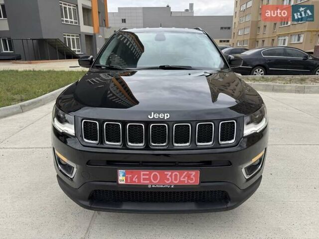Черный Джип Компас, объемом двигателя 2.4 л и пробегом 91 тыс. км за 15200 $, фото 18 на Automoto.ua