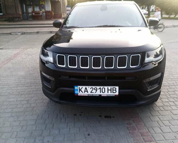Черный Джип Компас, объемом двигателя 2.36 л и пробегом 92 тыс. км за 14001 $, фото 2 на Automoto.ua