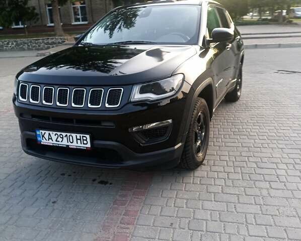 Черный Джип Компас, объемом двигателя 2.36 л и пробегом 92 тыс. км за 14001 $, фото 1 на Automoto.ua
