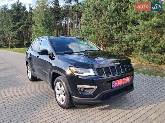Черный Джип Компас, объемом двигателя 2.4 л и пробегом 103 тыс. км за 15150 $, фото 10 на Automoto.ua