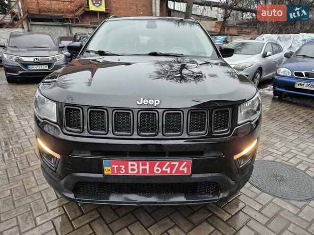 Черный Джип Компас, объемом двигателя 2.4 л и пробегом 164 тыс. км за 13700 $, фото 1 на Automoto.ua