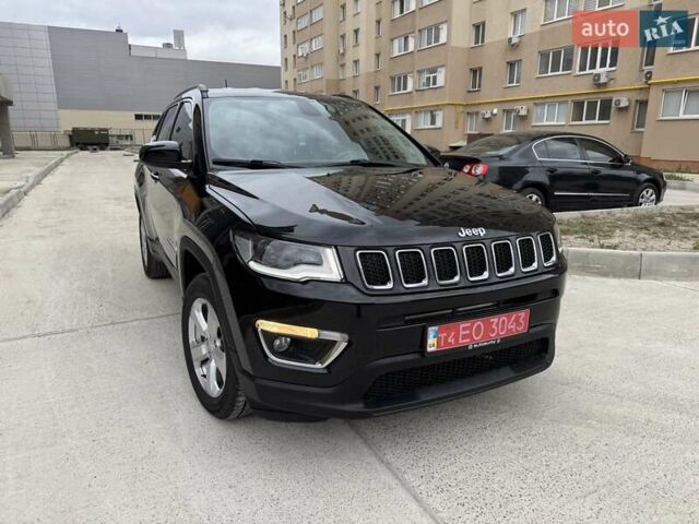 Черный Джип Компас, объемом двигателя 2.4 л и пробегом 91 тыс. км за 15200 $, фото 3 на Automoto.ua