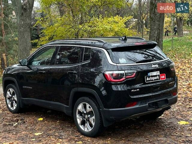 Черный Джип Компас, объемом двигателя 2.4 л и пробегом 74 тыс. км за 17340 $, фото 7 на Automoto.ua