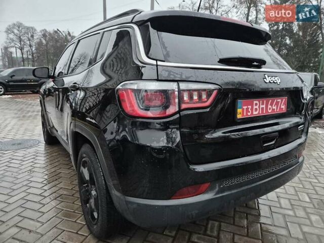 Черный Джип Компас, объемом двигателя 2.4 л и пробегом 164 тыс. км за 13700 $, фото 8 на Automoto.ua
